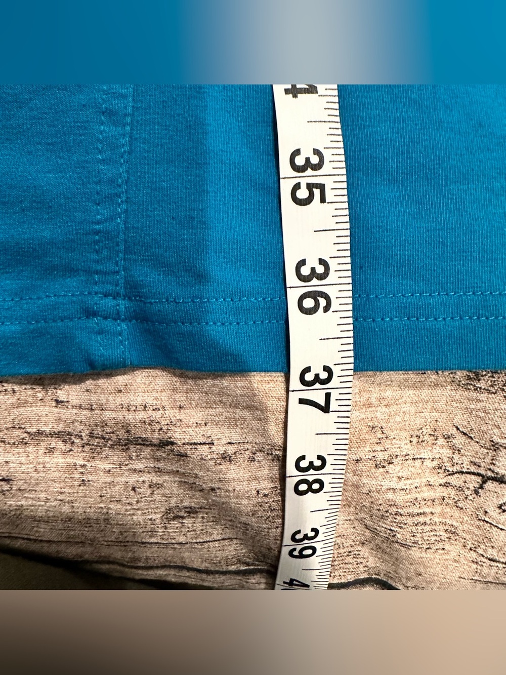 Royal Robbins Blue V-Neck Empire Waist Faux Wrap Travel Dress Size LG - Picture 2 of 5